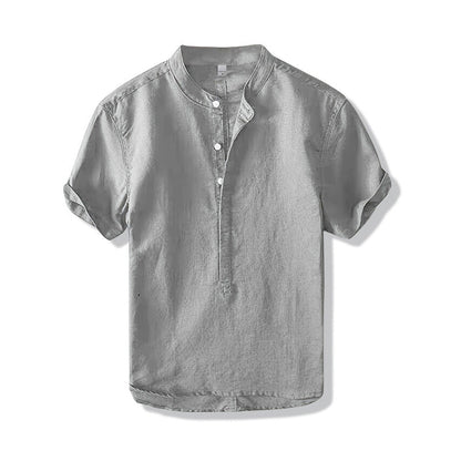 Warin - Light Short-Sleeved Henley Shirt