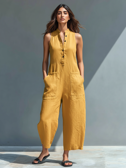 Virelle – Elegant jumpsuit med avslappnad lyxkänsla