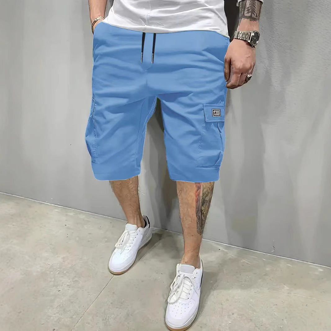 Tobias – Cargo shorts med avslappnad passform