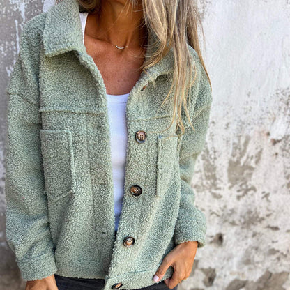 Aino – Mjuk teddyjacka