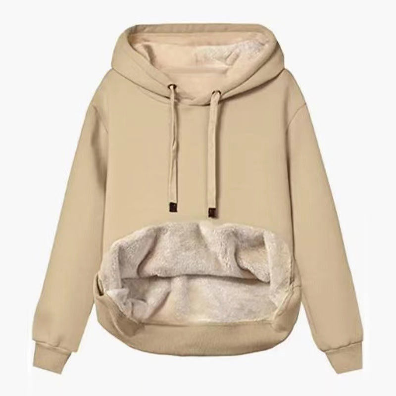 Ceyla Comfort hoodie med mjukt foder