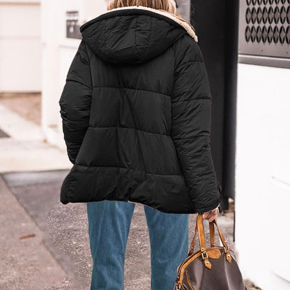 Yliane – Vadderad vinterjacka med teddyfoder