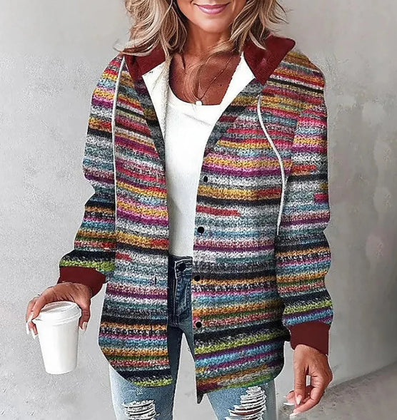 Kari – Rutigt huva overshirt