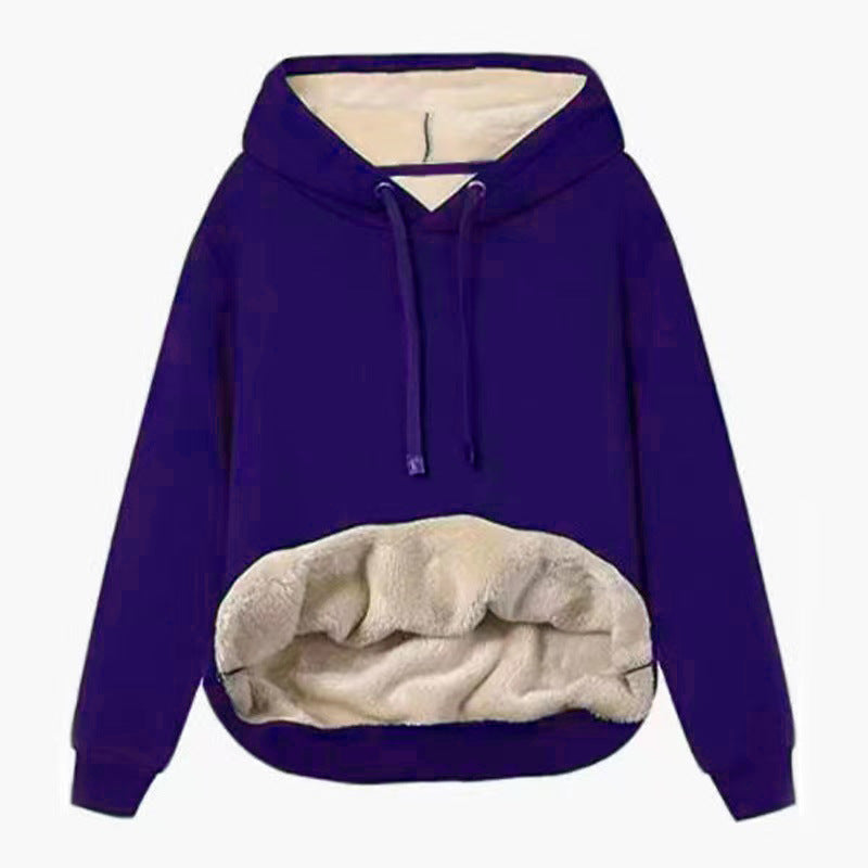 Ceyla Comfort hoodie med mjukt foder