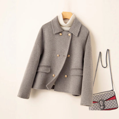 Fenna – Kort ulljacka med dubbel knäppning