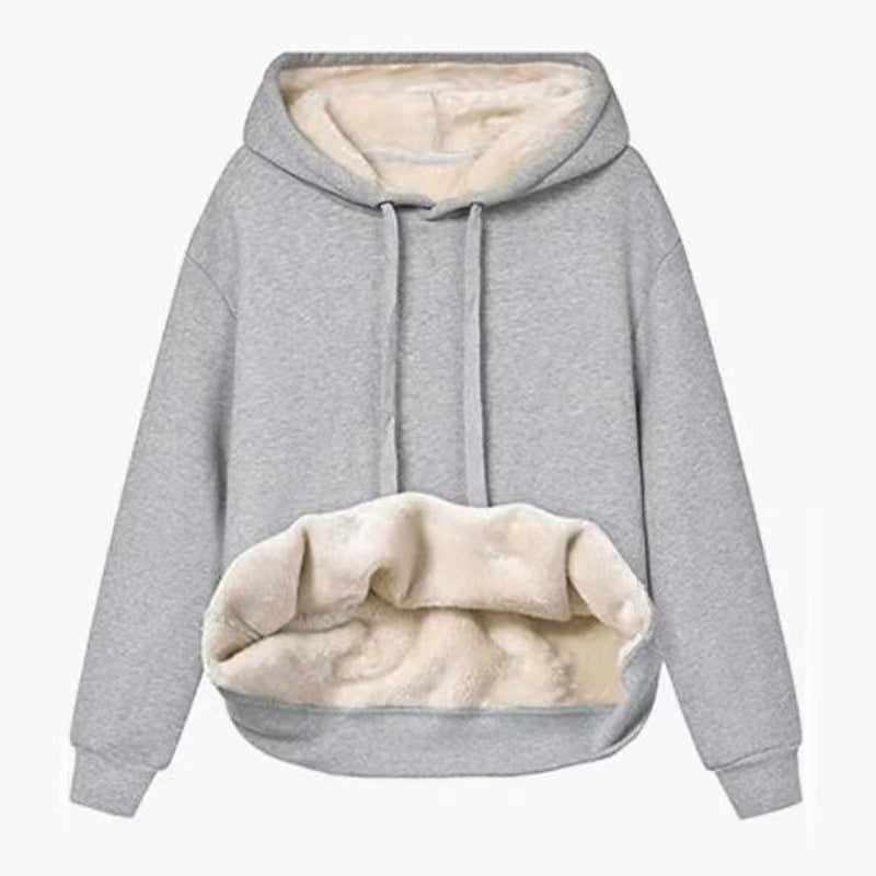 Ceyla Comfort hoodie med mjukt foder