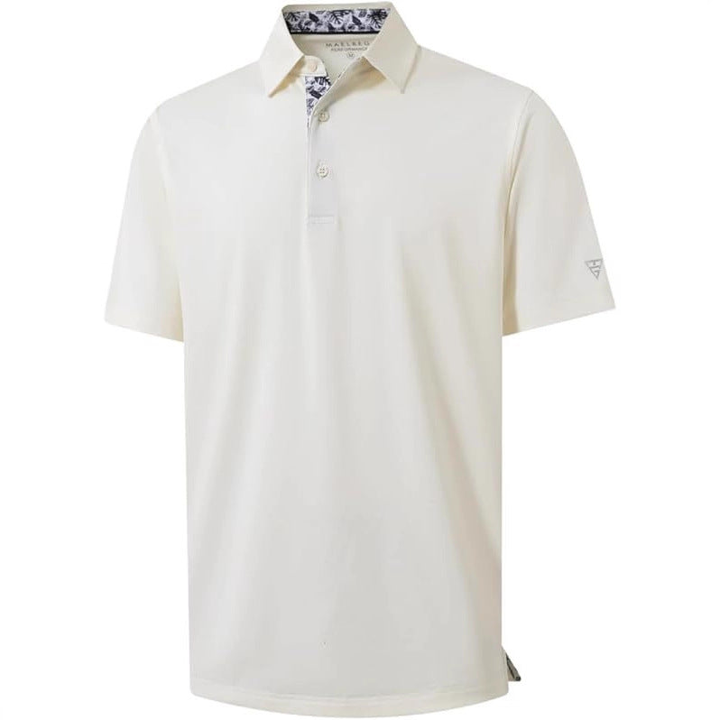 Alrik – Crèmekleurige Polo met Verfijnde Afwerking