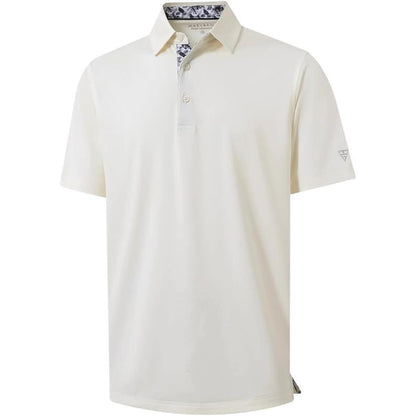 Alrik – Cream-colored Polo with Refined Finish