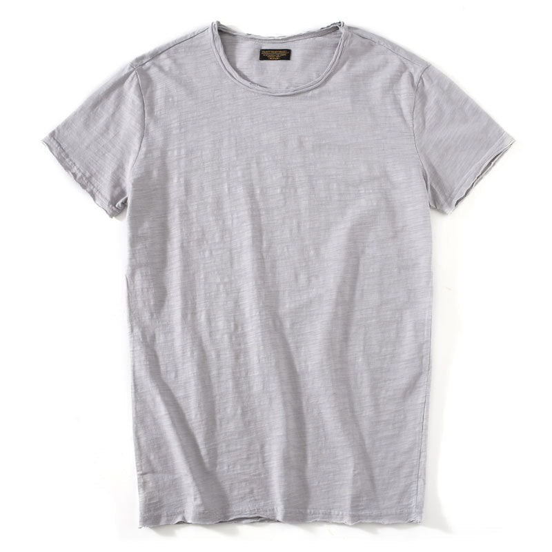 Loke – Ljusrosa Bas T-shirt med Mjuk Struktur