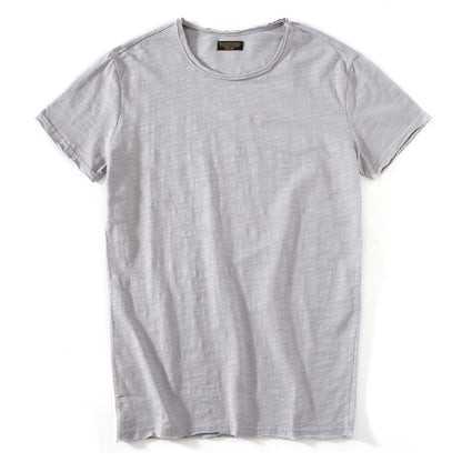 Loke – Light Pink Basic T-shirt with Soft Texture