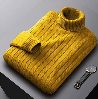 Wilmer - Ljusgrå polotröja med fin struktur