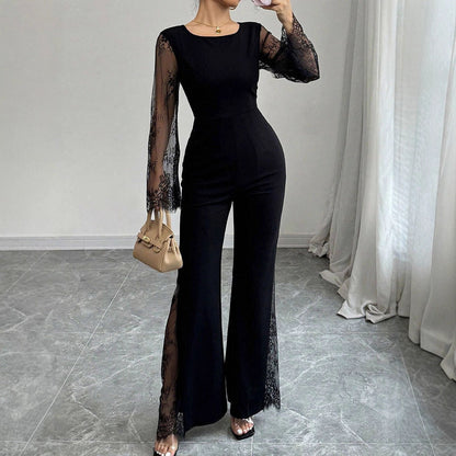 Jette – jumpsuit med spets