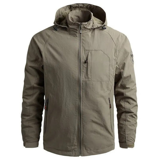 Kaelen – Lightweight Hooded Windbreaker for All Weather Conditions