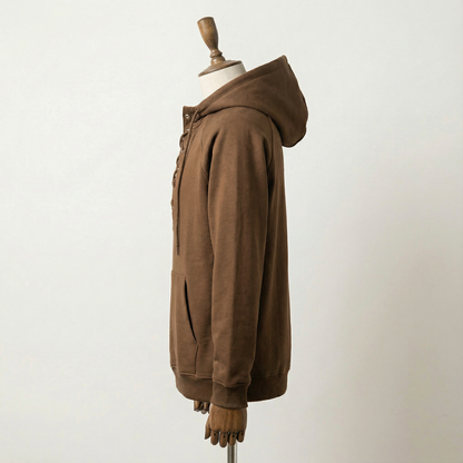 Falk – Löst sittande hoodie med snörning