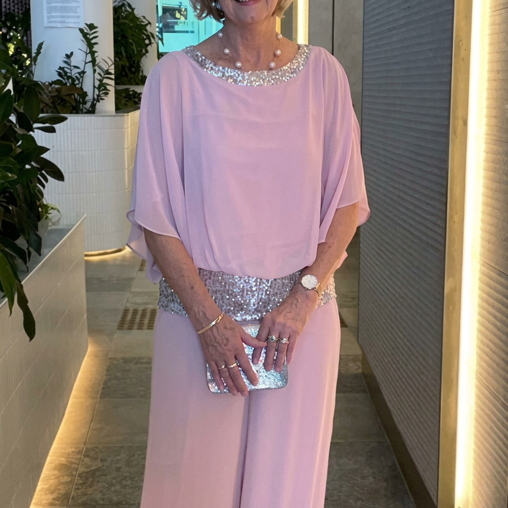 Evelina – Elegant set med festlig och bekväm känsla