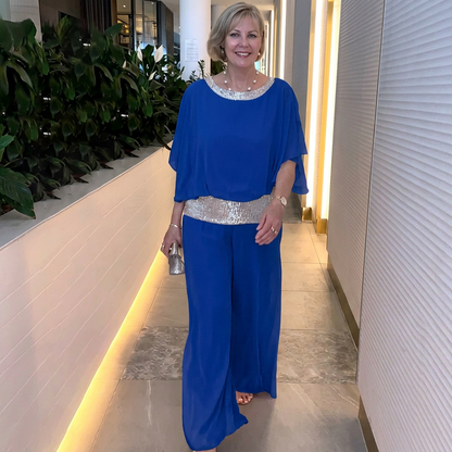 Evelina – Elegant set med festlig och bekväm känsla