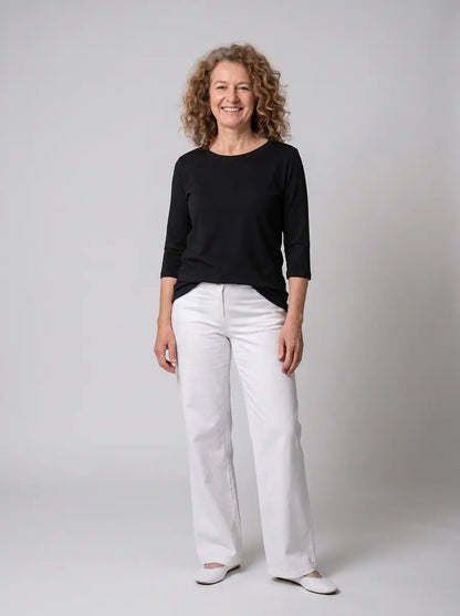 Kerstin – Soft everyday top with a relaxed fit