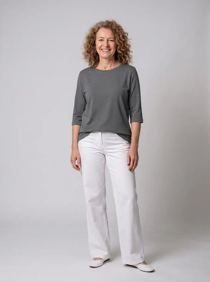 Kerstin – Soft everyday top with a relaxed fit