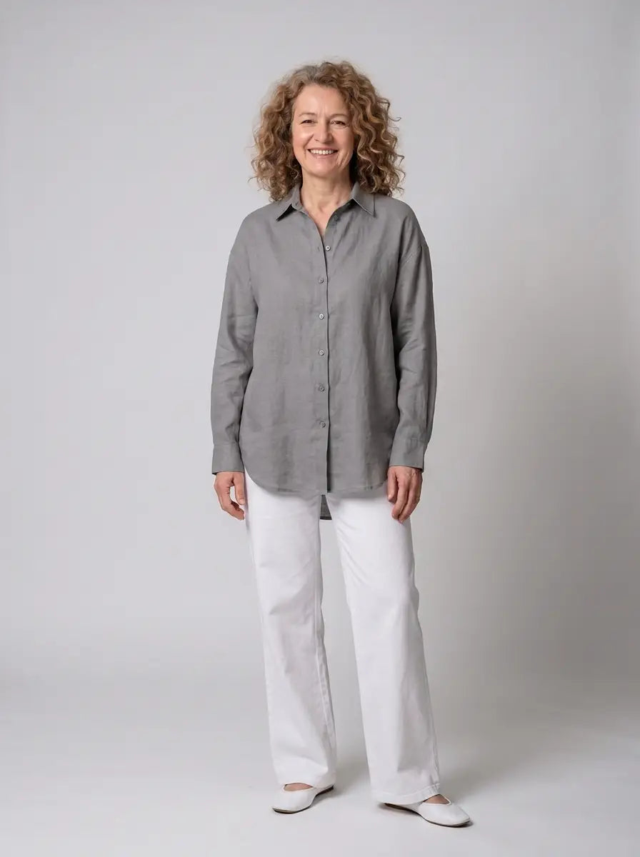 Narelle – Airy shirt with timeless elegance