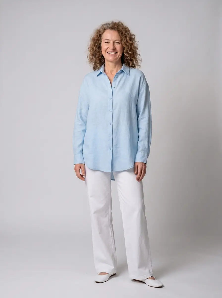 Narelle – Airy shirt with timeless elegance