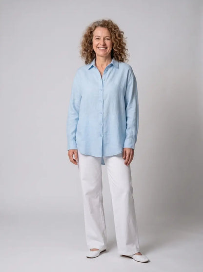 Narelle – Airy shirt with timeless elegance