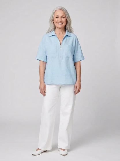 Ester - Airy blouse with stylish details