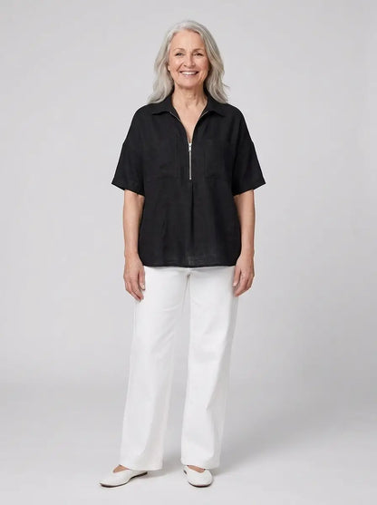 Ester - Airy blouse with stylish details