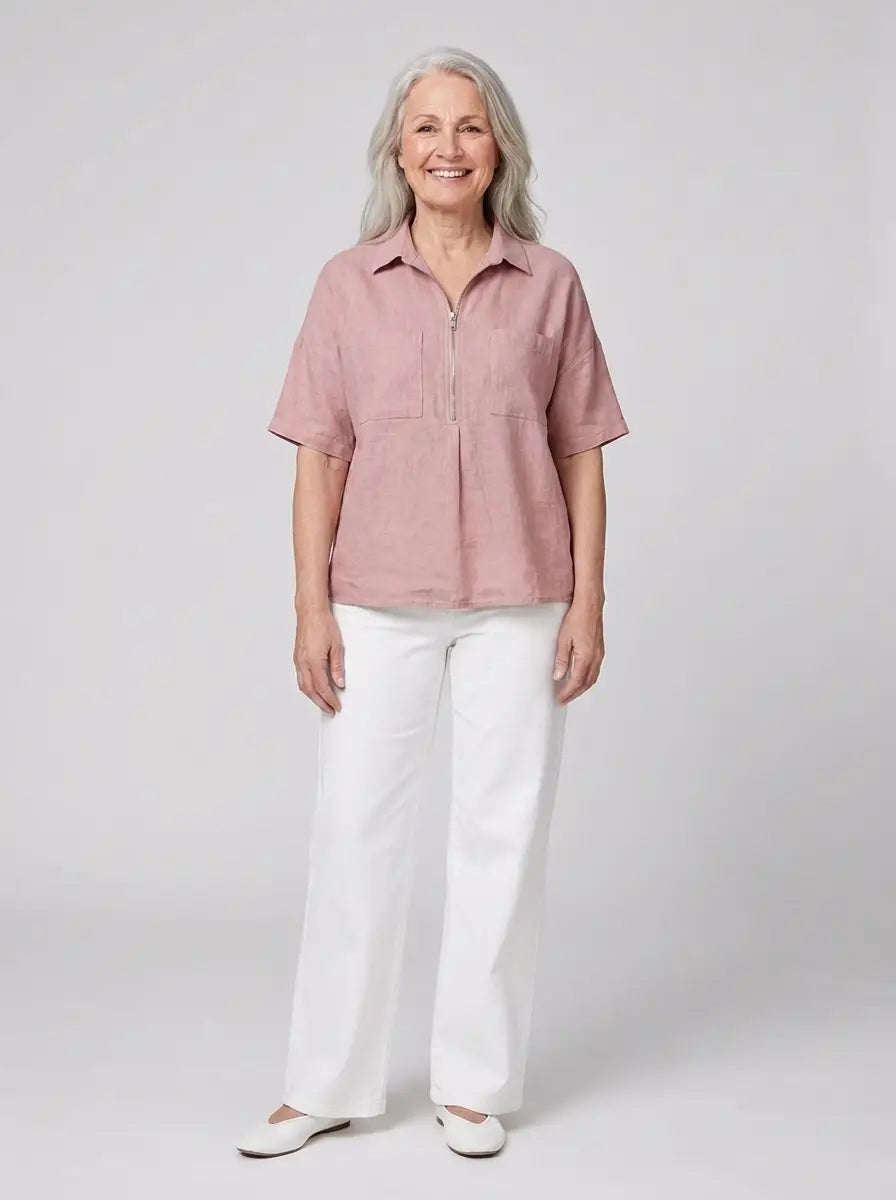 Ester - Airy blouse with stylish details