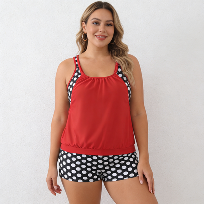 Tindra – Tankini med bekväm passform och lekfull design