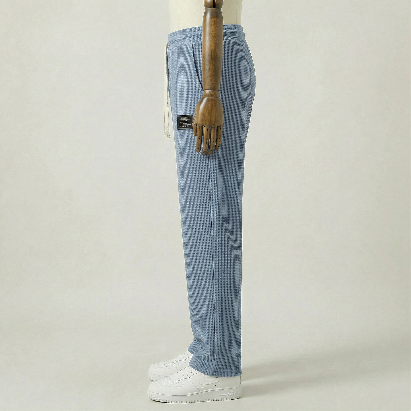 Johan – Avslappnade herrbyxor i våffelstruktur