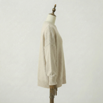 Idun – Mjuk oversized stickad tröja