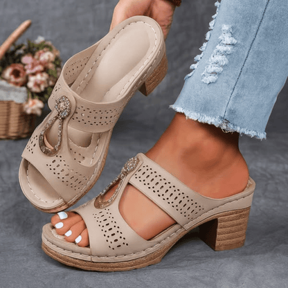 Xamira – Eleganta sandaler med komfortabel klack