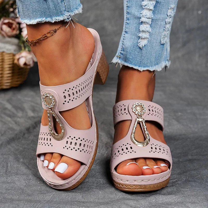 Xamira – Eleganta sandaler med komfortabel klack