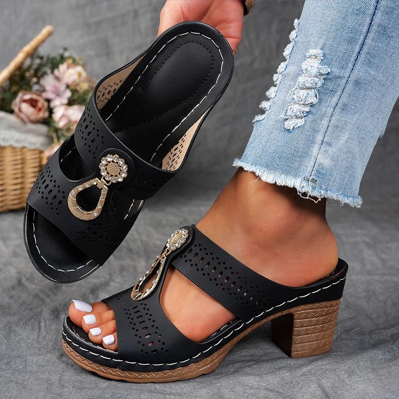 Xamira – Eleganta sandaler med komfortabel klack