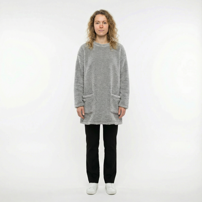 Arelle – Mid-length tröjdress med fickor