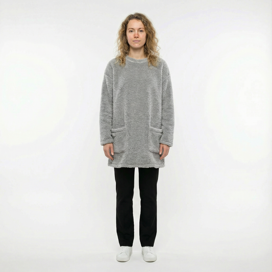 Arelle – Mid-length tröjdress med fickor