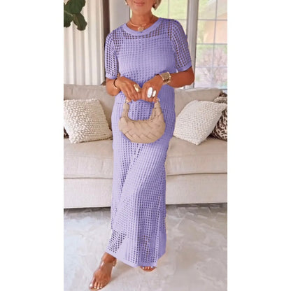 Leah | Two-Piece Maxi Dress Set