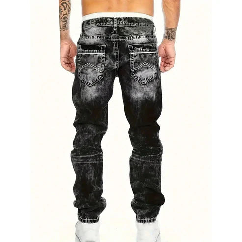 Axel – Jeans med modern tvätt och smal passform