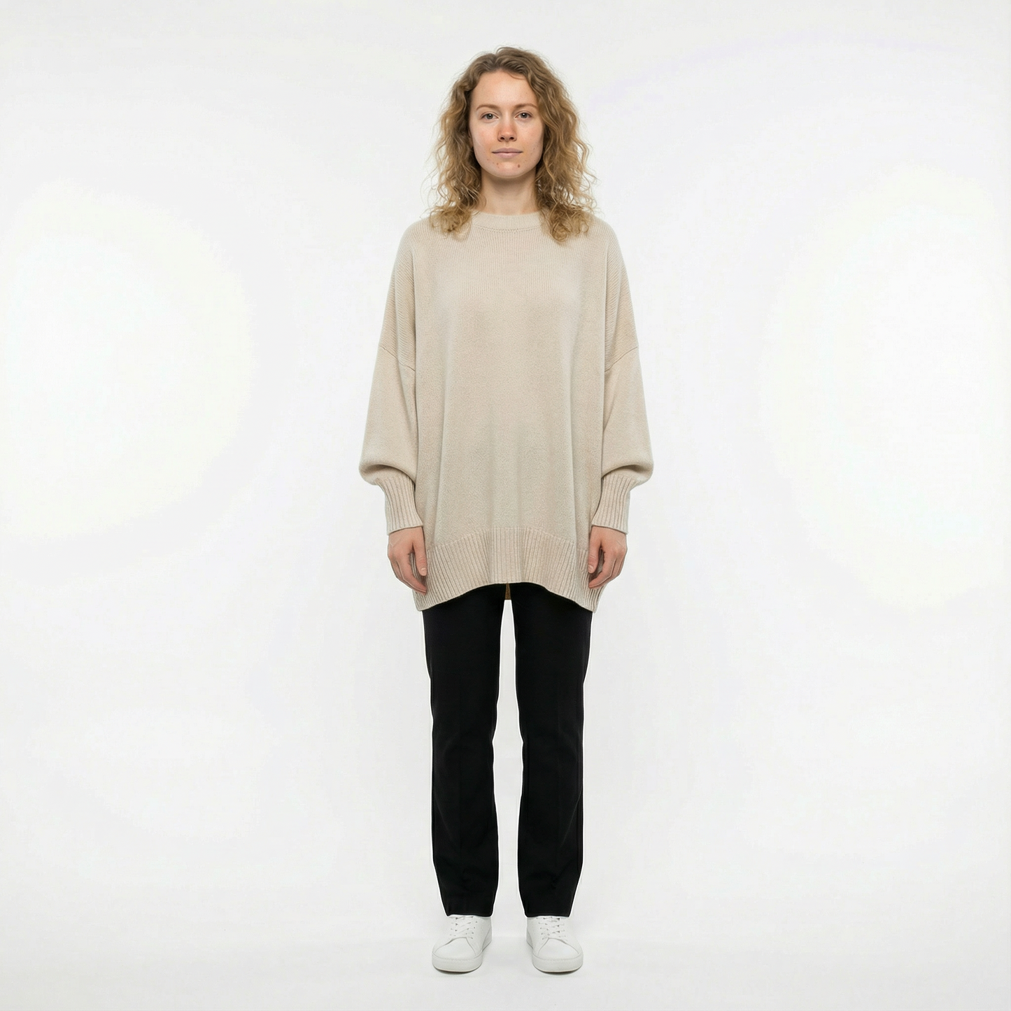 Idun – Mjuk oversized stickad tröja