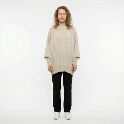 Idun – Mjuk oversized stickad tröja