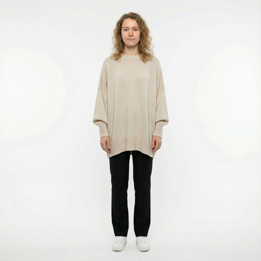 Idun – Mjuk oversized stickad tröja