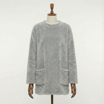 Arelle – Mid-length tröjdress med fickor