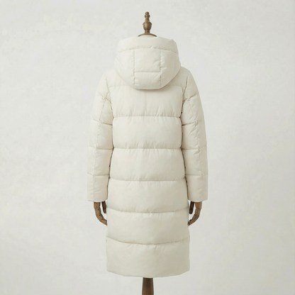 Ragna – Lång vadderad vinterjacka