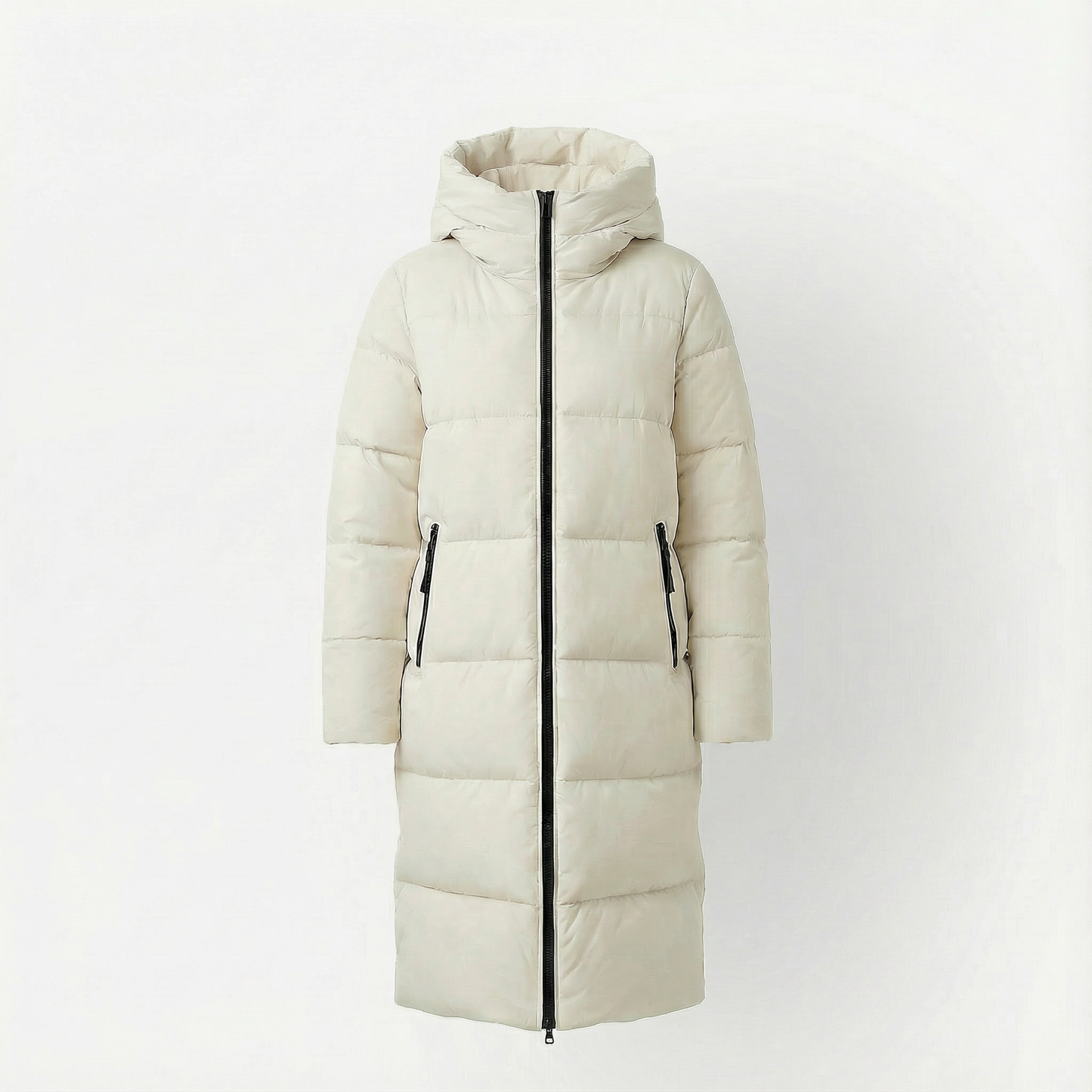 Ragna – Lång vadderad vinterjacka