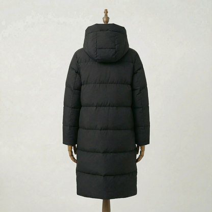 Ragna – Lång vadderad vinterjacka